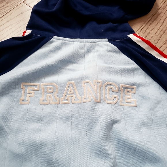 Adidas Orginals France Track Jacket Women's FIFA World Cup Hooded - Picture 7 of 8